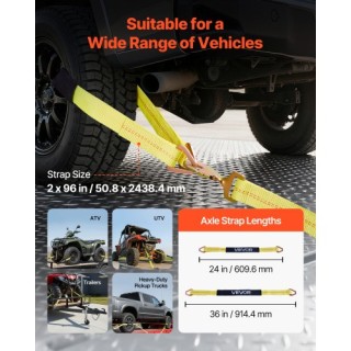 VEVOR Σετ Δεσίματος Τροχών με Ιμάντα ρυμούλκησης Άξονα, Αντοχή 4540... VEVOR Σετ Δεσίματος Τροχών με Ιμάντα ρυμούλκησης Άξονα, Αντοχή 4540...