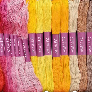 Maaleo Σετ 150 τμχ Πολύχρωμες Αποχρώσεις Νημάτων Κεντήματος 25662 Maaleo Σετ 150 τμχ Πολύχρωμες Αποχρώσεις Νημάτων Κεντήματος 25662