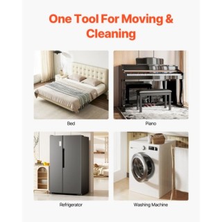 VEVOR Βαρέως Τύπου Έπιπλο Μεταφορέας με 5 Ρόδες, Ικανότητα 1200 Λίβ... VEVOR Βαρέως Τύπου Έπιπλο Μεταφορέας με 5 Ρόδες, Ικανότητα 1200 Λίβ...