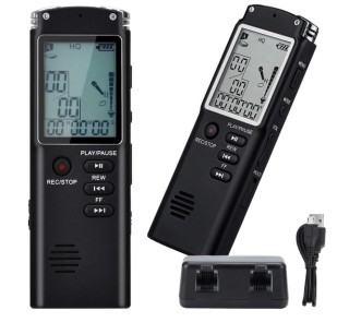 Ψηφιακός Καταγραφέας Φωνής MP3 player 8GB Μικρόφωνο και Ακουστικά 5...