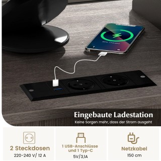 Costway Κινητό Ντουλάπι Αρχείων με Ενσωματωμένο Σταθμό Φόρτισης κα... Costway Κινητό Ντουλάπι Αρχείων με Ενσωματωμένο Σταθμό Φόρτισης κα...