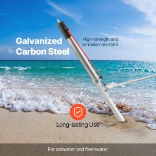 VEVOR Άγκυρα Άμμου Σκάφους VEVOR, Αιχμή Αγκυρας Ολισθήσεως 90 εκ, Α... VEVOR Άγκυρα Άμμου Σκάφους VEVOR, Αιχμή Αγκυρας Ολισθήσεως 90 εκ, Α...