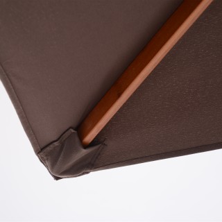 Outsunny Ορθογώνια Κλίση Ομπρέλα 2x1.5 μ με 6 Ακτίνες και Άνοιγμα μ...