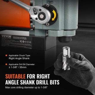 Φορητό Μαγνητικό Δράπανο VEVOR 1300W Χαμηλού Προφίλ WSCLZ35MM00036... Φορητό Μαγνητικό Δράπανο VEVOR 1300W Χαμηλού Προφίλ WSCLZ35MM00036...