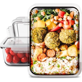 Σετ 2 Γυάλινα Δοχεία Φαγητού 1.04L με Καπάκια C-FHD4024G CLASSBACH Σετ 2 Γυάλινα Δοχεία Φαγητού 1.04L με Καπάκια C-FHD4024G CLASSBACH