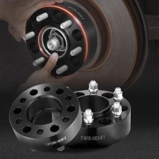 VEVOR Αποστάτες Τροχών 6x5.3 6 Λουγ 4 Τεμ Μαύρο  LSSFLP2YC6X5CPXDCV0