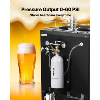 VEVOR Δεξαμενή CO2 4.41 lbs Αλουμινίου με Βαλβίδα DIN477 TUV Εγκεκρ...