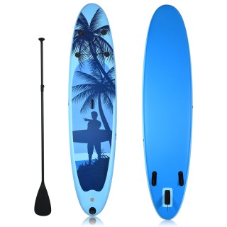 Costway  Φουσκωτή Σανίδα Stand Up Paddle (SUP) για Αξέχαστες Στιγμέ...