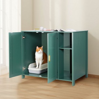 VEVOR Καμπίνα Αυτόματης Λεκάνης για Γάτες, Αυτοκαθαριζόμενη, 105 cm...