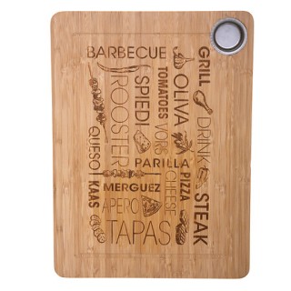 Ξύλινη Επιφάνεια Κοπής από Μπαμπού 38 x 28 cm 125130A 5Five Simply ... Ξύλινη Επιφάνεια Κοπής από Μπαμπού 38 x 28 cm 125130A 5Five Simply ...