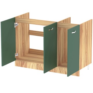 Shally Dogan  Κινητό Ντουλάπι Κουζίνας Κάτω από τον Νεροχύτη Σύνθετ...