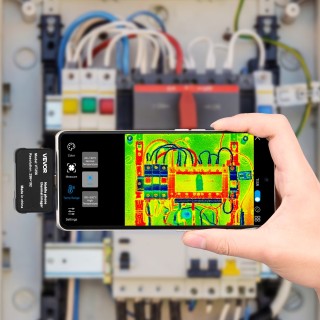 VEVOR Θερμική Κάμερα για Android & iOS, Ανάλυση IR 256 x 192, Υπερα... VEVOR Θερμική Κάμερα για Android & iOS, Ανάλυση IR 256 x 192, Υπερα...