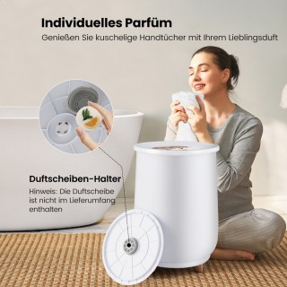 Costway Κουβάς Θερμαντήρας Πετσετών με Χωρητικότητα 23L και Γρήγορη... Costway Κουβάς Θερμαντήρας Πετσετών με Χωρητικότητα 23L και Γρήγορη...