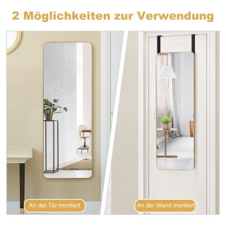 Costway Καθρέπτης Τοίχου με 2 Γάντζους & Στρογγυλεμένες Γωνίες HZ10... Costway Καθρέπτης Τοίχου με 2 Γάντζους & Στρογγυλεμένες Γωνίες HZ10...