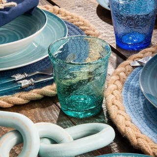 Villa DEste Σετ 6 ποτήρια νερού 330 ml από φυσητό γυαλί Cancun Oce... Villa DEste Σετ 6 ποτήρια νερού 330 ml από φυσητό γυαλί Cancun Oce...