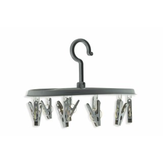 Galileo Πτυσσόμενη Απλώστρα Ρούχων με Περιστρεφόμενο Γάντζο και 12 ...