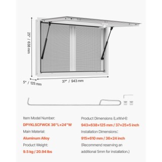 VEVOR Παράθυρο Εξυπηρέτησης Τροχοφόρου Καντίνας 92x61 cm SCFWCK3624... VEVOR Παράθυρο Εξυπηρέτησης Τροχοφόρου Καντίνας 92x61 cm SCFWCK3624...