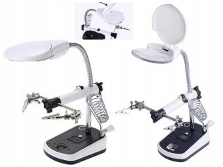 Verk Group Μεγεθυντικός Φακός με 10x Ζουμ και 5 LED για Συγκόλληση ...