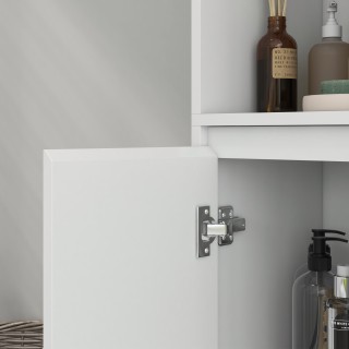 HOMCOM Στήλη Μπάνιου Εξοικονόμησης Χώρου με Ντουλάπι και 2 Ανοιχτά ... HOMCOM Στήλη Μπάνιου Εξοικονόμησης Χώρου με Ντουλάπι και 2 Ανοιχτά ...