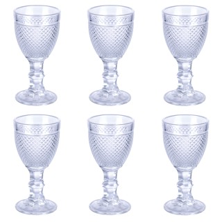 Villa DEste Σετ 6 Liquorini 50 ml σε διαφανές γυαλί Diamond 5922627 Villa DEste Σετ 6 Liquorini 50 ml σε διαφανές γυαλί Diamond 5922627