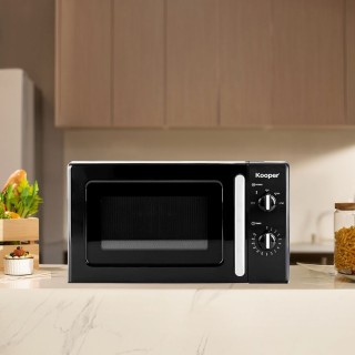 Kooper Κουζίνα μικροκυμάτων vintage μαύρη 22 L 5 προγράμματα μαγειρ...