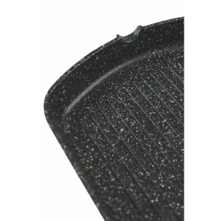 Galileo Αντικολλητική μπριζολιέρα 26x36 cm από χυτό αλουμίνιο με αν...