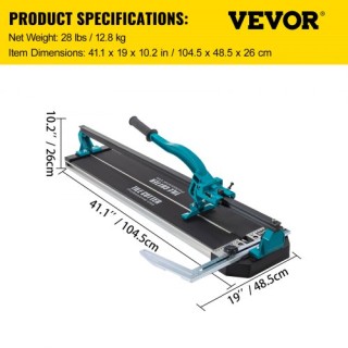 VEVOR Κόφτης Πλακιδίων 79cm με Ακρίβεια Laser  CZQGJ800MMSDDGWZCV0