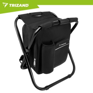 Trizand Αναδιπλούμενη Καρέκλα Ψαρέματος 3 σε 1 με Σακίδιο Πλάτης κα...