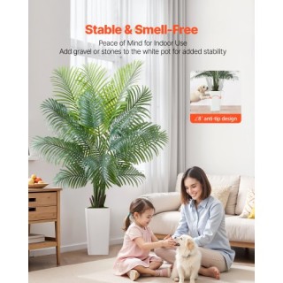 VEVOR Τεχνητός Φοίνικας Αρέκα 1829mm σε Γλάστρα για Σπίτι ή Γραφείο...