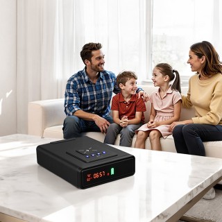 VEVOR Ασφαλές Συρτάρι Πιστόλιου με Δακτυλικό Αποτύπωμα/Κωδικό/Κλειδ... VEVOR Ασφαλές Συρτάρι Πιστόλιου με Δακτυλικό Αποτύπωμα/Κωδικό/Κλειδ...