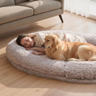 VEVOR Κρεβάτι Σκύλου για Ανθρώπους, Ορθοπεδικό Memory Foam, 1760 x ...