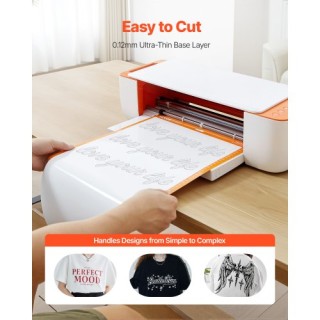 VEVOR Λευκός Γυαλιστερός Ρολός Θερμομεταφερόμενου Βινυλίου (304.8 x... VEVOR Λευκός Γυαλιστερός Ρολός Θερμομεταφερόμενου Βινυλίου (304.8 x...