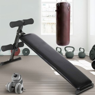 BAKAJI Πτυσσόμενος ρυθμιζόμενος πάγκος προπόνησης κοιλιακών ασκήσε... BAKAJI Πτυσσόμενος ρυθμιζόμενος πάγκος προπόνησης κοιλιακών ασκήσε...