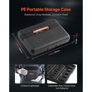 VEVOR Σετ Καρυδάκια Torx 13 Τεμαχίων T8 - T60 S2 και Cr-V Ατσάλι PT... VEVOR Σετ Καρυδάκια Torx 13 Τεμαχίων T8 - T60 S2 και Cr-V Ατσάλι PT...