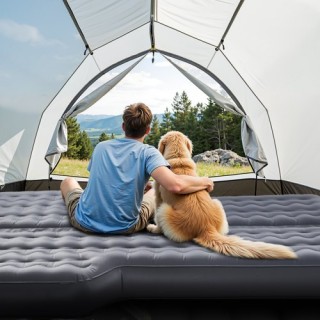 VEVOR Φουσκωτό Στρώμα Αυτοκινήτου για Ταξίδια και Κάμπινγκ HBXKNJBH...