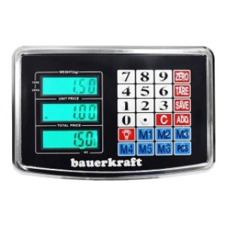 MULTISTORE Βιομηχανική Ηλεκτρονική Ζυγαριά 200 kg LCD H-008