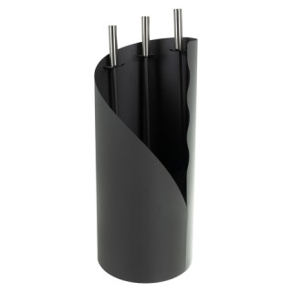 Kaminer Σετ Εργαλείων Τζακιού 4-σε-1 Απόχρωσης Μαύρο 25970