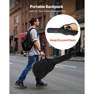 VEVOR Κιθάρα Ακουστική 41 Cutaway για Αρχάριους με Θήκη Μεταφοράς Q... VEVOR Κιθάρα Ακουστική 41 Cutaway για Αρχάριους με Θήκη Μεταφοράς Q...