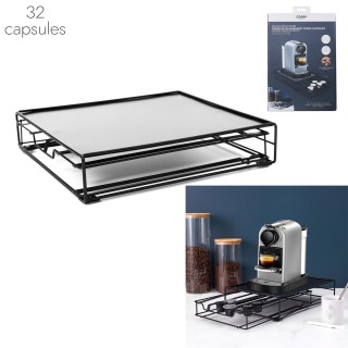 Μεταλλικό Συρτάρι - Διοργανωτής για Κάψουλες Nespresso 7,5 x 21 x 3... Μεταλλικό Συρτάρι - Διοργανωτής για Κάψουλες Nespresso 7,5 x 21 x 3...