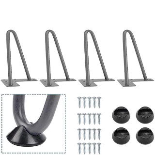 BAKAJI 4x Πόδια Τραπεζιού Πόδια Επίπλων Καναπέ 15εκ Μεταλλικά Σύγχρ... BAKAJI 4x Πόδια Τραπεζιού Πόδια Επίπλων Καναπέ 15εκ Μεταλλικά Σύγχρ...