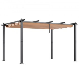 VEVOR Πέργκολα Εξωτερικού Χώρου 10x13 με Αναδιπλούμενη Τέντα Αλουμ... VEVOR Πέργκολα Εξωτερικού Χώρου 10x13 με Αναδιπλούμενη Τέντα Αλουμ...