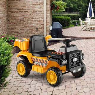 Costway Παιδικό Ηλεκτρικό Φορτηγό-Εκσκαφέας με Κινούμενη Καρότσα κ... Costway Παιδικό Ηλεκτρικό Φορτηγό-Εκσκαφέας με Κινούμενη Καρότσα κ...