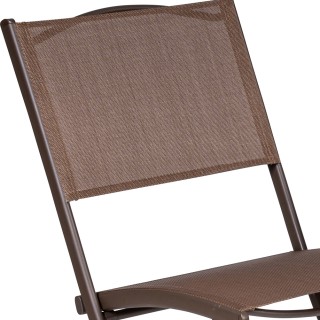 BAKAJI Σετ Πτυσσόμενο Τραπέζι με 2 Καρέκλες Καφέ Εξωτερική Διακόσμ... BAKAJI Σετ Πτυσσόμενο Τραπέζι με 2 Καρέκλες Καφέ Εξωτερική Διακόσμ...