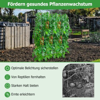 Costway Υποστηρικτικό Πλέγμα Κήπου 180 εκ. για Αναρριχώμενα Φυτά με...
