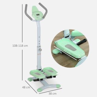 SPORTNOW Stepper με Χειρολαβές και Ρυθμιζόμενο Σκαλοπάτι και Οθόνη... SPORTNOW Stepper με Χειρολαβές και Ρυθμιζόμενο Σκαλοπάτι και Οθόνη...