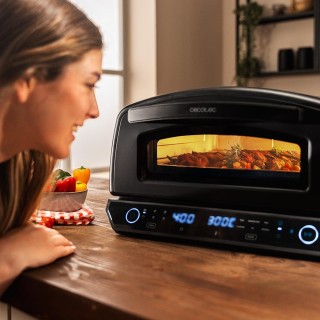Cecotec Πολυλειτουργικός Φούρνος Πίτσας 13L Pizza&Co 500 Max με Ψη... Cecotec Πολυλειτουργικός Φούρνος Πίτσας 13L Pizza&Co 500 Max με Ψη...