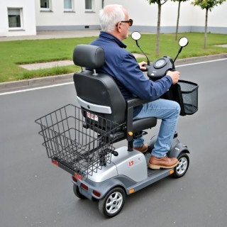 VEVOR Βαρέως Τύπου Καλάθι Σκούτερ με Χειρολαβή CKHXJSSZWNCBHGDPJV0 VEVOR Βαρέως Τύπου Καλάθι Σκούτερ με Χειρολαβή CKHXJSSZWNCBHGDPJV0