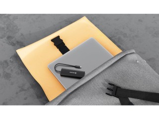 SWISSTEN USB-C Hub 8-in-1 (USB-C 100W, HDMI 4K, LAN RJ45, 2x USB-A,...