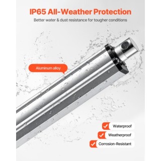 VEVOR 12V Γραμμικός Ενεργοποιητής, Διαδρομή 304.8mm, IP65 Αδιάβροχο...