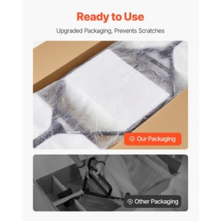 VEVOR Εξάγωνη Μπάρα Άρσης Βαρών για Καθίσματα, Ανασηκώσεις και Άρσε...